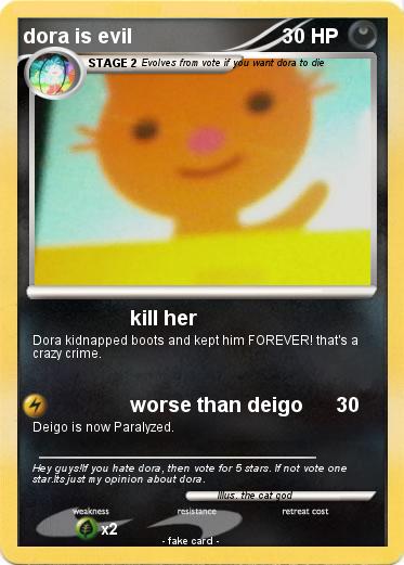 Pokemon dora is evil