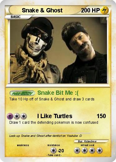 Pokemon Snake & Ghost