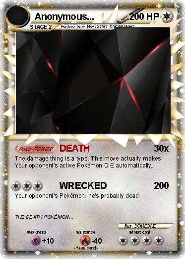 Pokemon Anonymous...