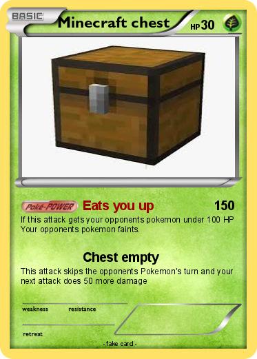 Pokemon Minecraft chest