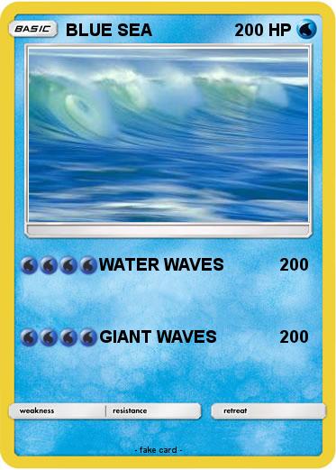 Pokemon BLUE SEA