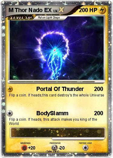 Pokemon M Thor Nado EX