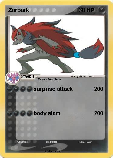 Pokemon Zoroark