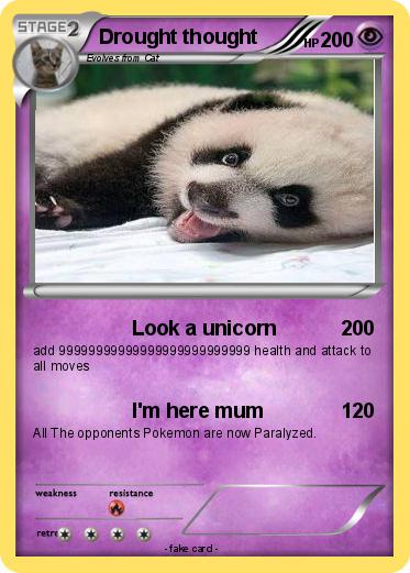 Pokemon Drought thought