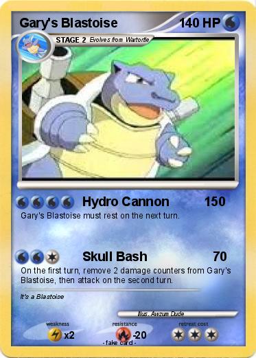 Pokemon Gary's Blastoise