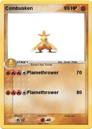 Pokemon Combusken