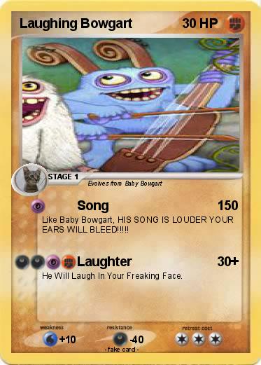 Pokemon Laughing Bowgart