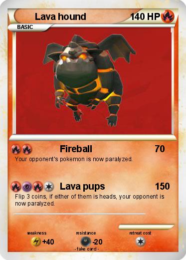 Pokemon Lava hound