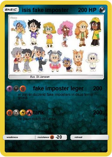 Pokemon isis fake imposter