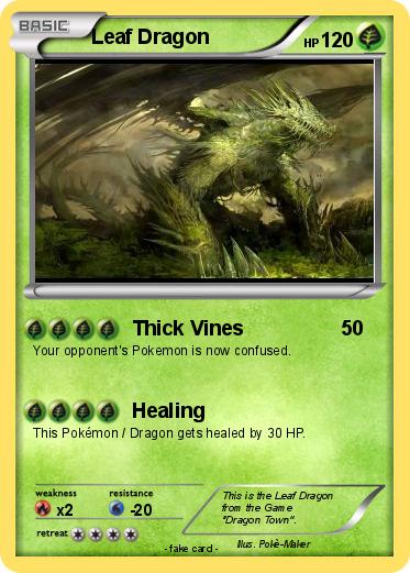 Pokemon Leaf Dragon