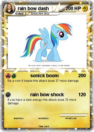 Pokemon rain bow dash