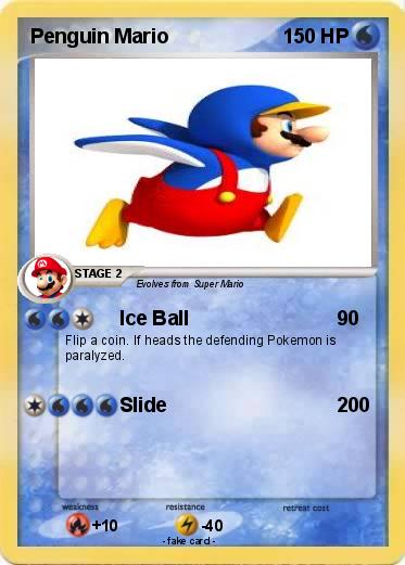 Pokemon Penguin Mario