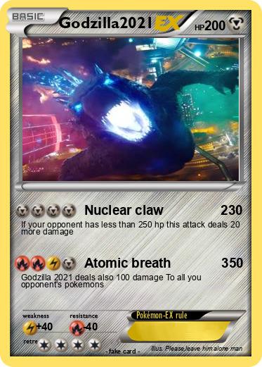 Pokemon Godzilla2021
