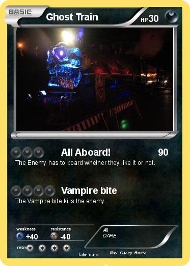 Pokemon Ghost Train