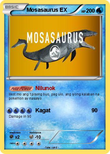 Pokemon Mosasaurus EX