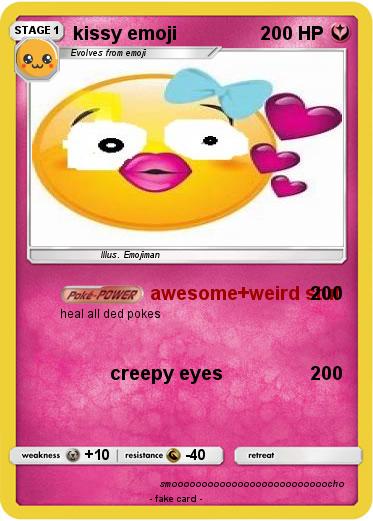 Pokemon kissy emoji