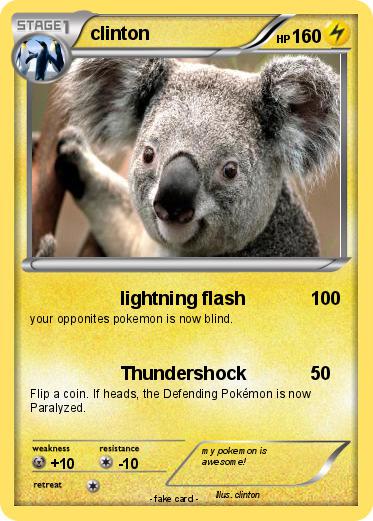 Pokemon clinton