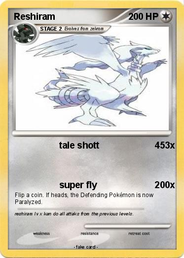 Pokemon Reshiram