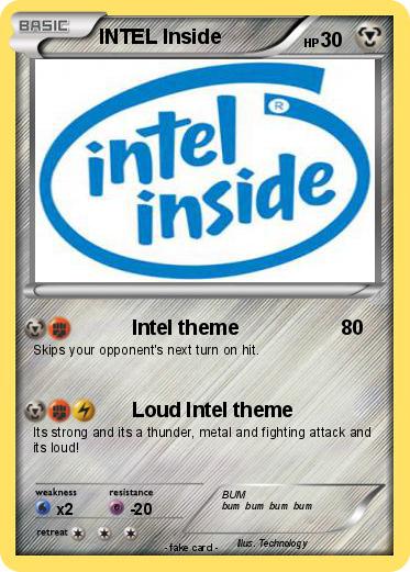 Pokemon INTEL Inside