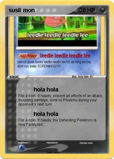 Pokemon susil mon