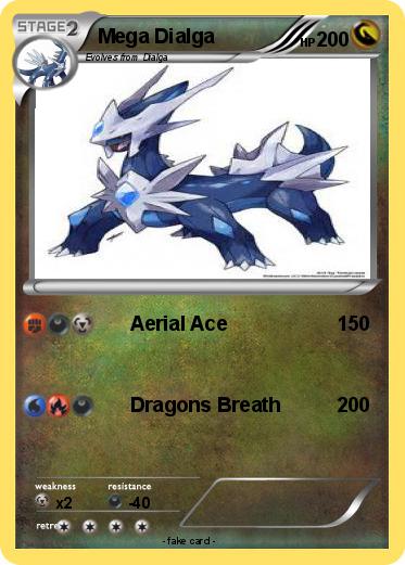 Pokemon Mega Dialga