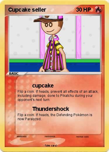 Pokemon Cupcake seller