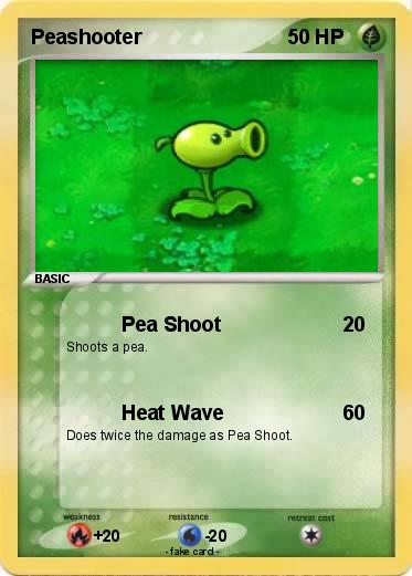 Pokemon Peashooter