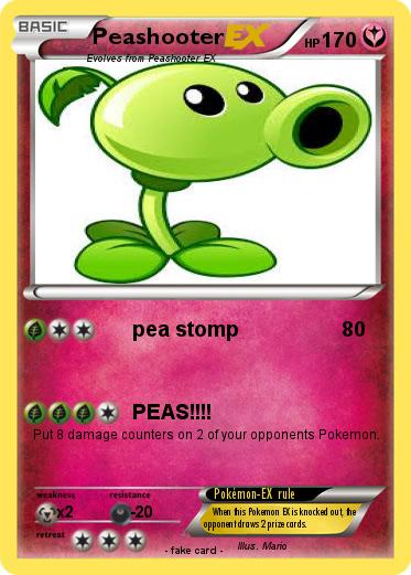 Pokemon Peashooter