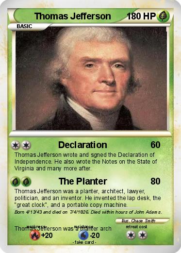 Pokemon Thomas Jefferson