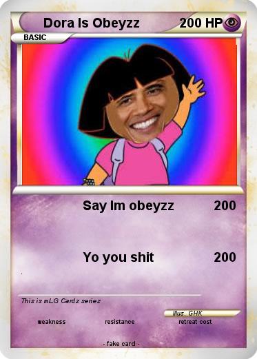 Pokemon Dora Is Obeyzz