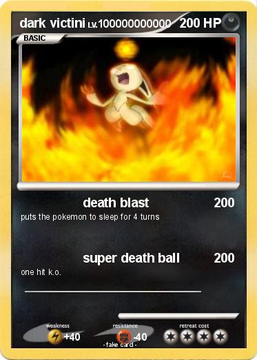 Pokemon dark victini