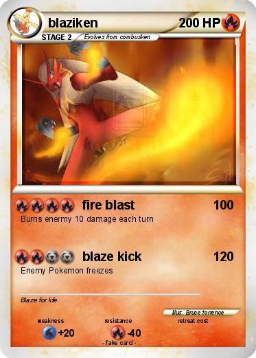 Pokemon blaziken