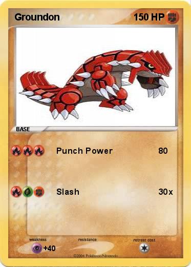 Pokemon Groundon