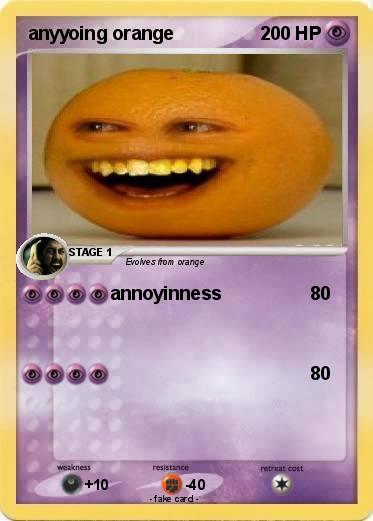 Pokemon anyyoing orange