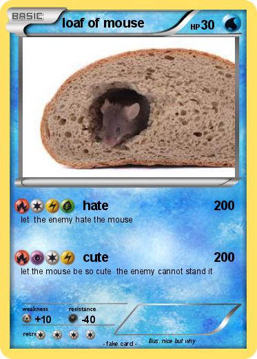 Pokemon loaf of mouse