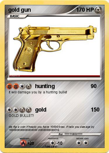 Pokemon gold gun