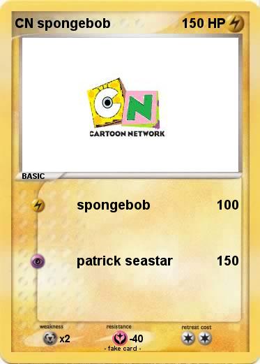 Pokemon CN spongebob