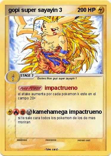 Pokemon gopi super sayayin 3