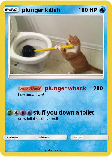 Pokemon plunger kitteh