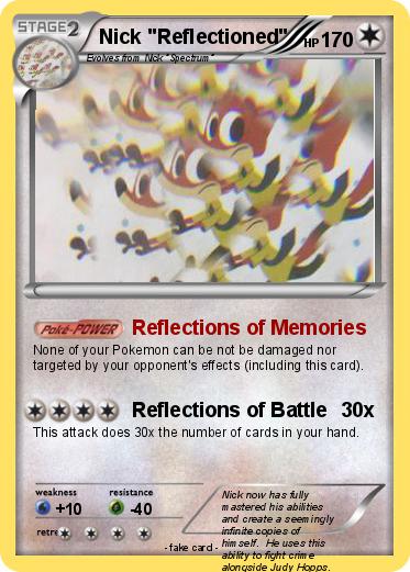 Pokemon Nick "Reflectioned"