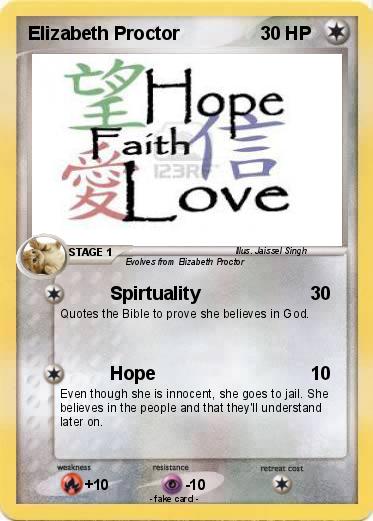 Pokemon Elizabeth Proctor