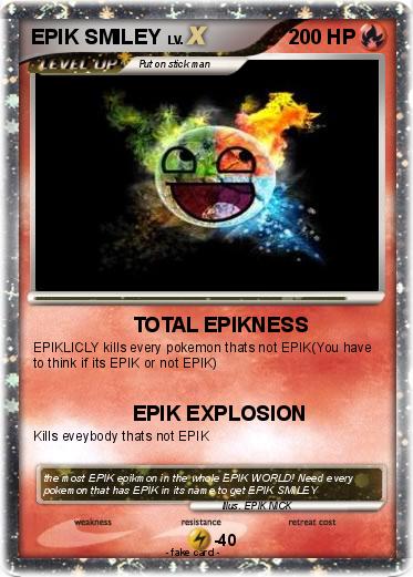 Pokemon EPIK SMILEY