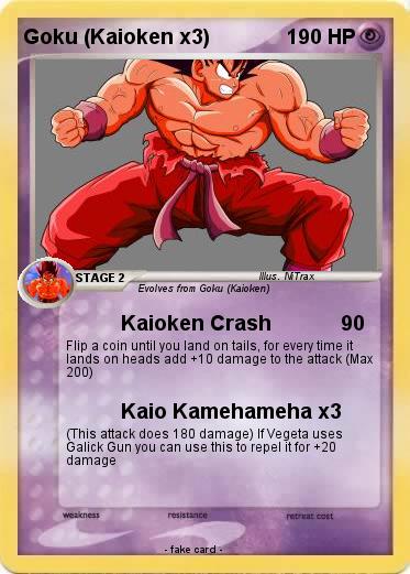 Pokemon Goku (Kaioken x3)