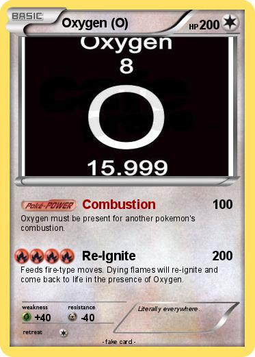 Pokemon Oxygen (O)