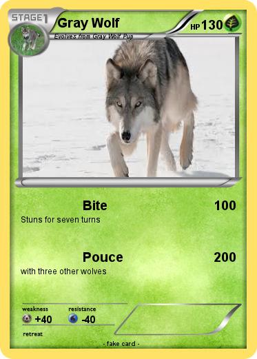 Pokemon Gray Wolf