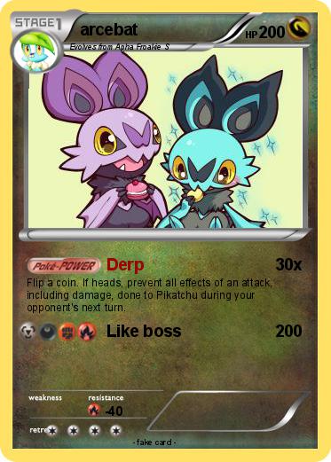 Pokemon arcebat
