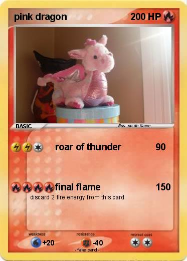Pokemon pink dragon