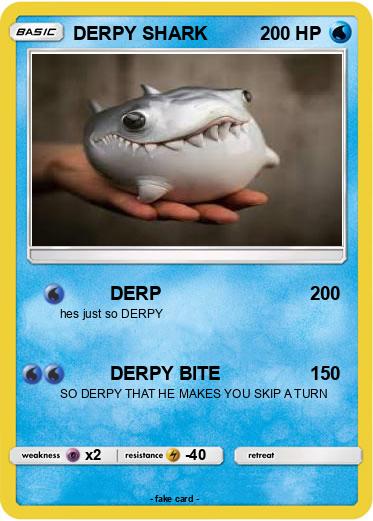 Pokemon DERPY SHARK
