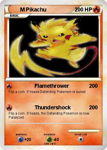 Pokemon M Pikachu