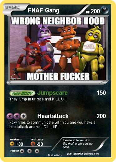 Pokemon FNAF Gang